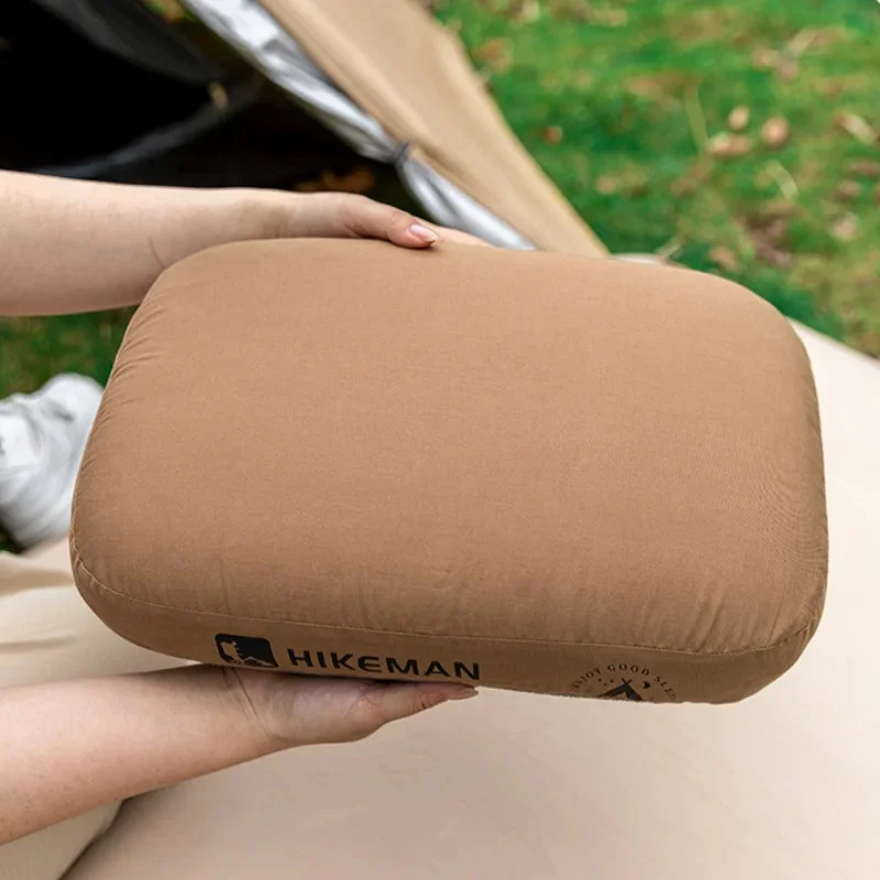 Memory Foam Pillow for Outdoor Camping, Travel, and Neck Support - Portable Nap Pillow with Slow Rebound Memory Foam